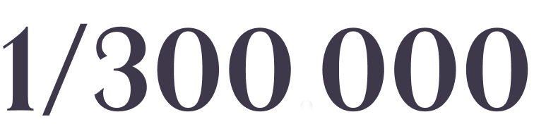 1/300,000
